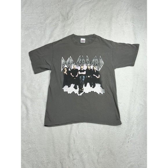 Vintage 1999 Def Leppard Euphoria Tour T-Shirt Men's Size Medium Band Tee - Picture 1 of 7